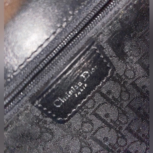 Christian Dior Patent Leather Saddle Flap Shoulder Bag - Picture 4 of 5